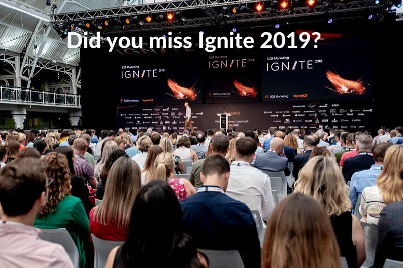 Did you miss B2B Marketing Ignite 2019? Interalia Marketing Blog